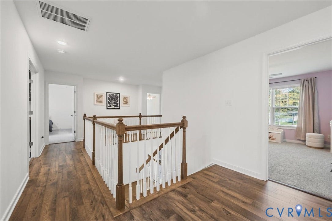 Upstairs landing