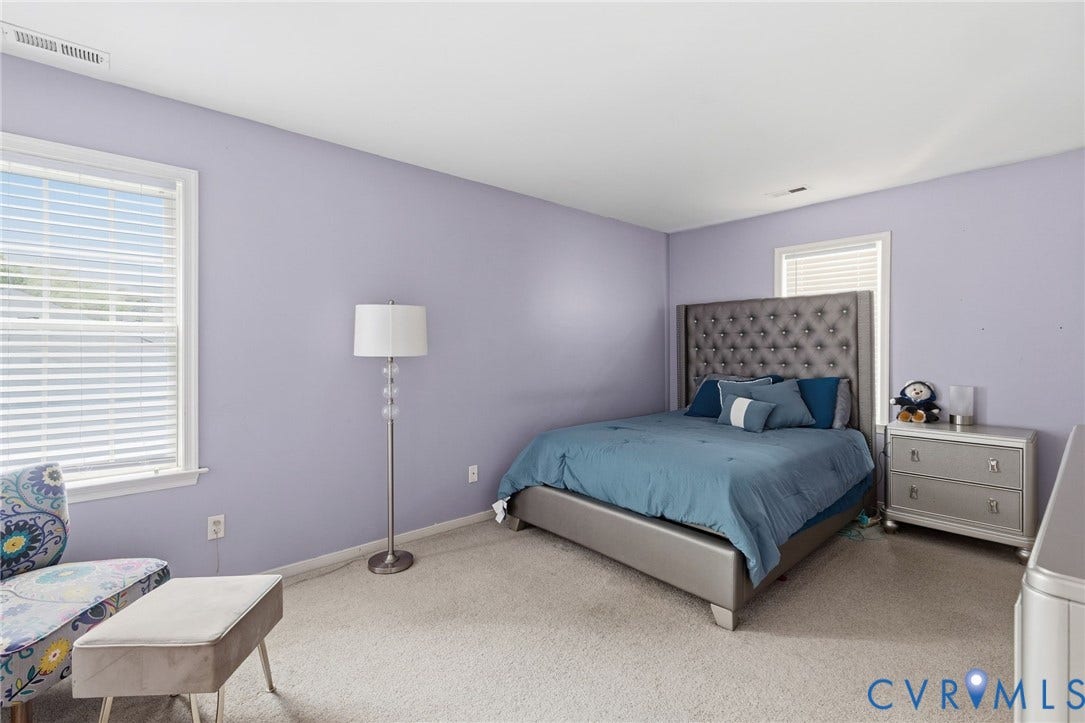 1429 Almondberry Place, Henrico, VA 23231 Wall-to-wall carpeting, dual windows with blinds, and light-toned walls