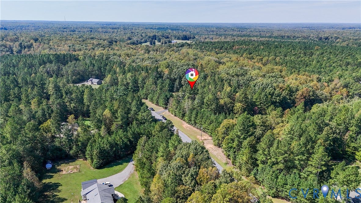 700 Manchester Road, Louisa, VA 23024 Wooded acreage with a paved road