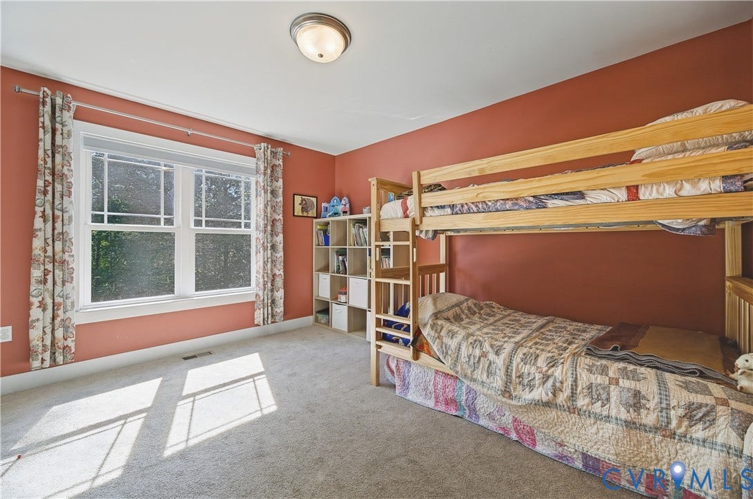 700 Manchester Road, Louisa, VA 23024 Wall-to-wall carpeting and a multi-pane window with white trim