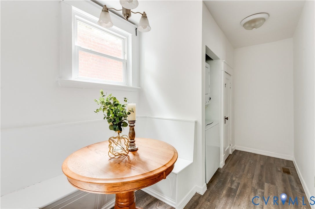 2224 Seminary Avenue, Richmond, VA 23220 Built-in bench seating, wood-finish flooring, and a window with natural light