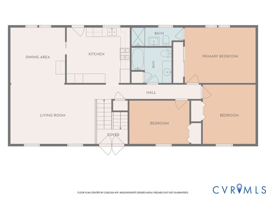 13310 Gladehill Road, Hidden Valley Estates, Chesterfield, VA 23831 Floor plan