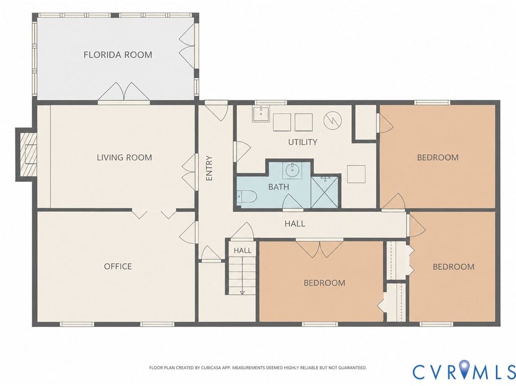 13310 Gladehill Road, Hidden Valley Estates, Chesterfield, VA 23831 Floor plan