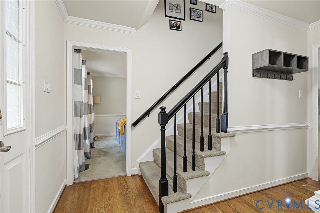 4706 Jacobs Glenn Drive, North Chesterfield, VA 23236 Easy floor plan with circular flow on the main floor, wide steps to the second floor, and great basement space