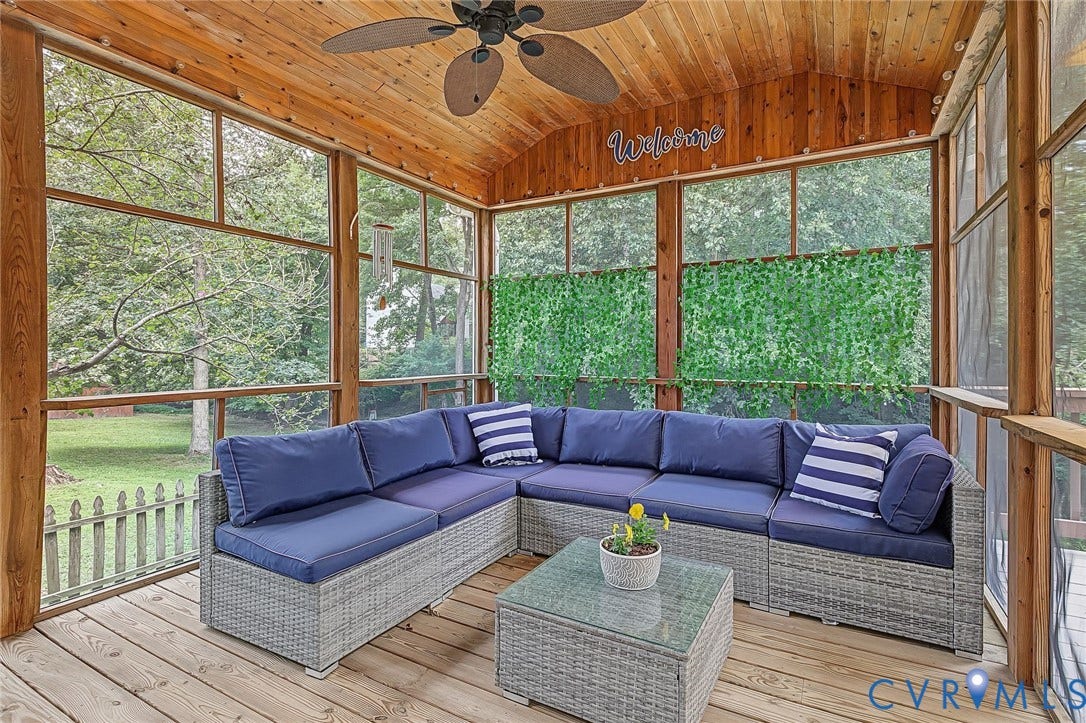 4706 Jacobs Glenn Drive, North Chesterfield, VA 23236 Screened Porch
