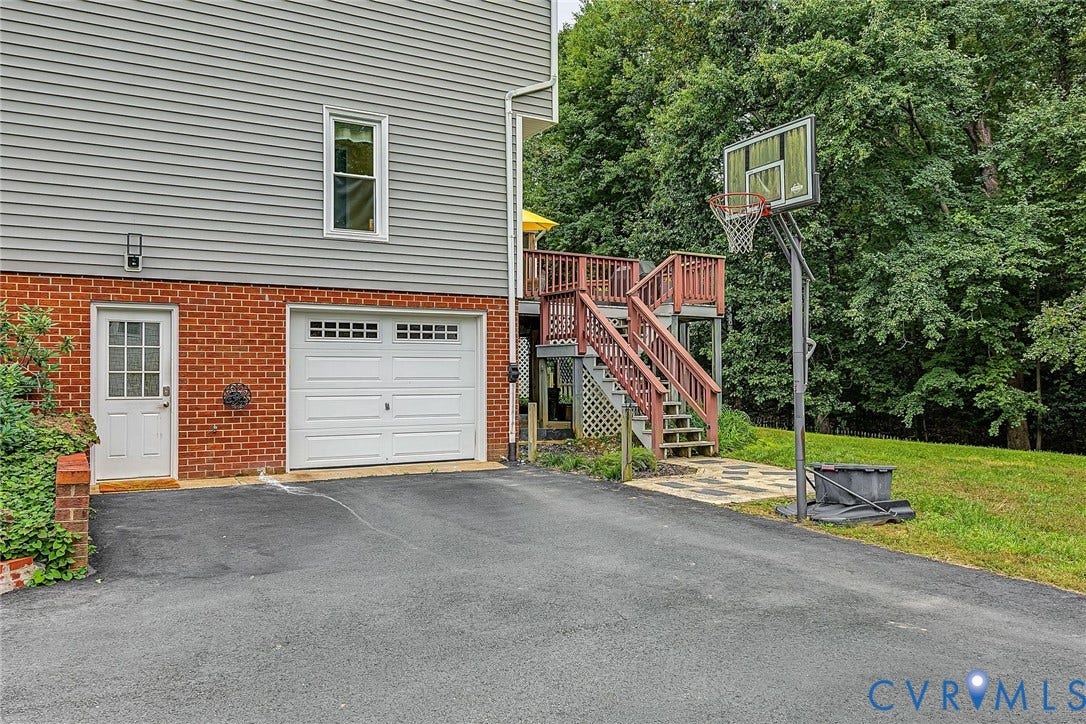 4706 Jacobs Glenn Drive, North Chesterfield, VA 23236 Driveway expanded and repaved in 2024