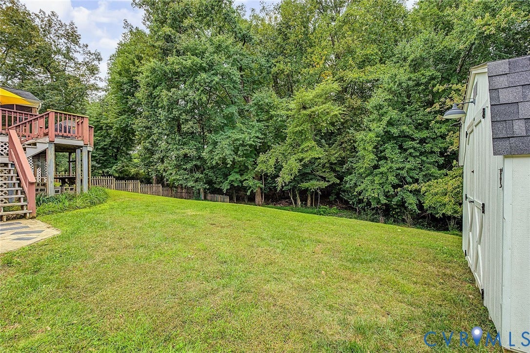 4706 Jacobs Glenn Drive, North Chesterfield, VA 23236 The lot is 0.35 of an acre, allowing for a large back yard