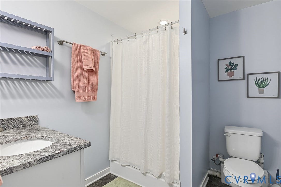 4706 Jacobs Glenn Drive, North Chesterfield, VA 23236 Basement full bath added in 2018