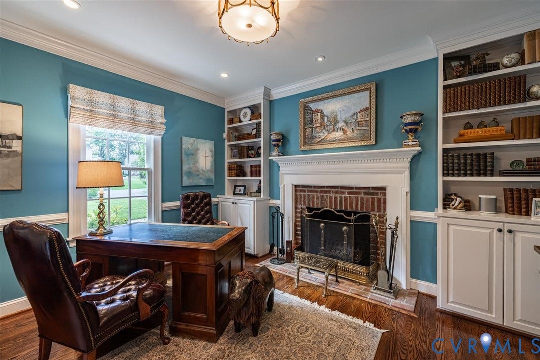 Front Den/office- the orginal corner of home