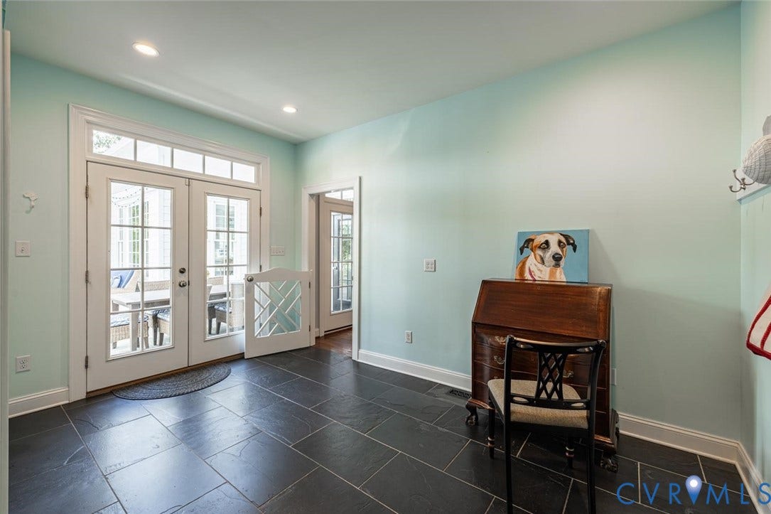 Second Mudroom off garage, fondly called the "Dog Room". Has laundry, too!