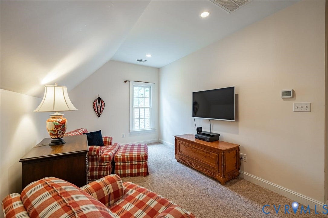TV and Sitting Area of the Rec Room