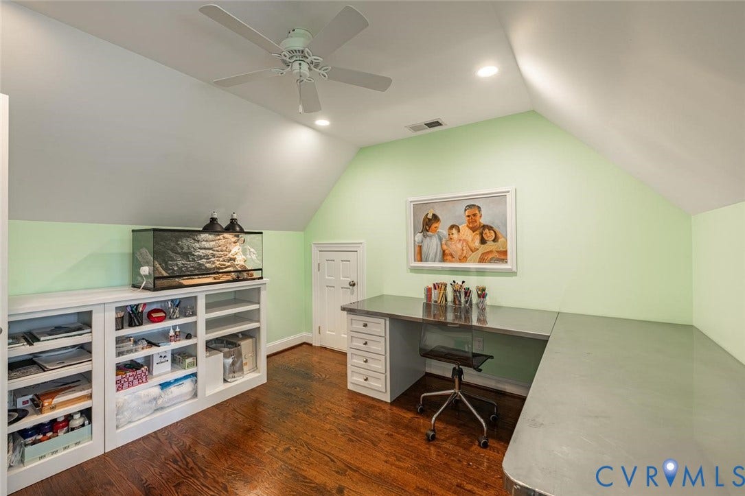 Custom shelves and workspace