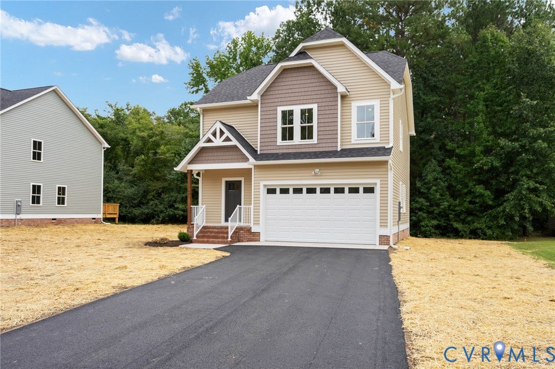 7603 Oster Drive, Chamberlayne Farms Area, Henrico, VA 23227 Multi-textured siding with board and batten accents