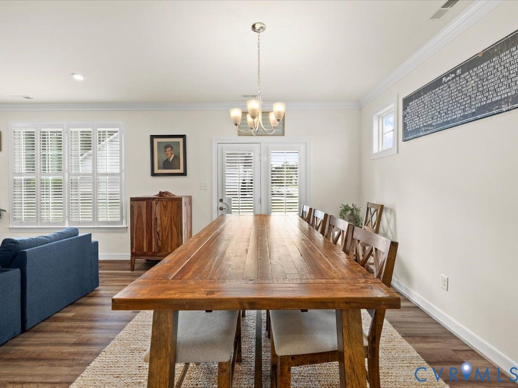 1801 Outrigger Drive, Meadowville Landing, Chesterfield, VA 23836 Wood-finish flooring throughout the space