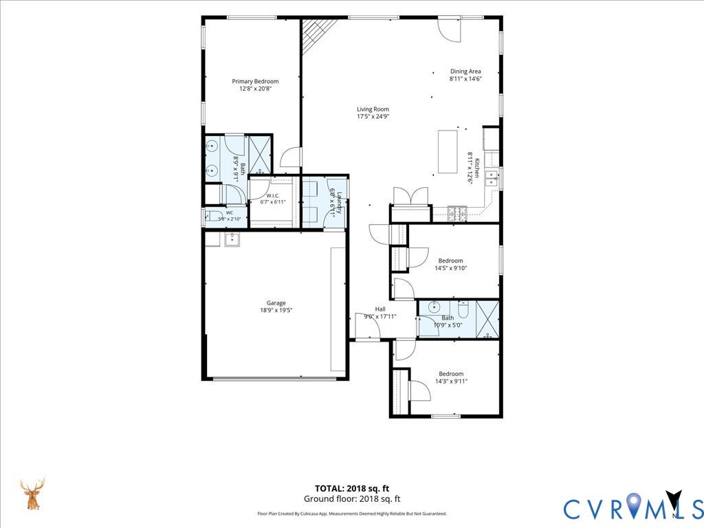 1801 Outrigger Drive, Meadowville Landing, Chesterfield, VA 23836 Floor plan