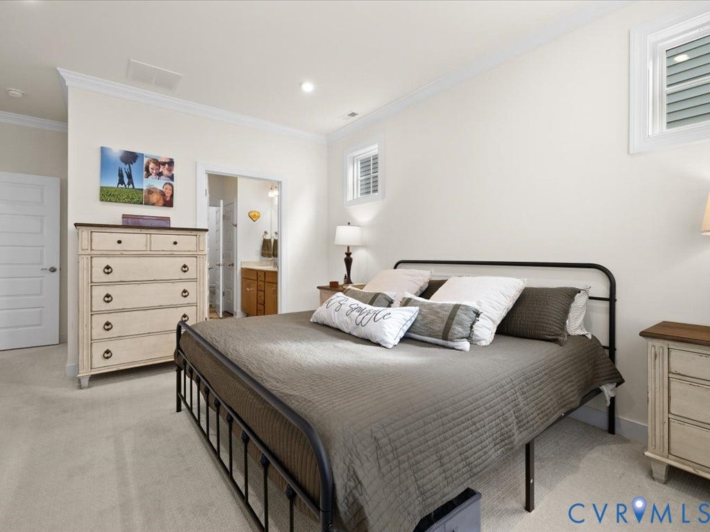 1801 Outrigger Drive, Meadowville Landing, Chesterfield, VA 23836 Plush carpet flooring with white trim
