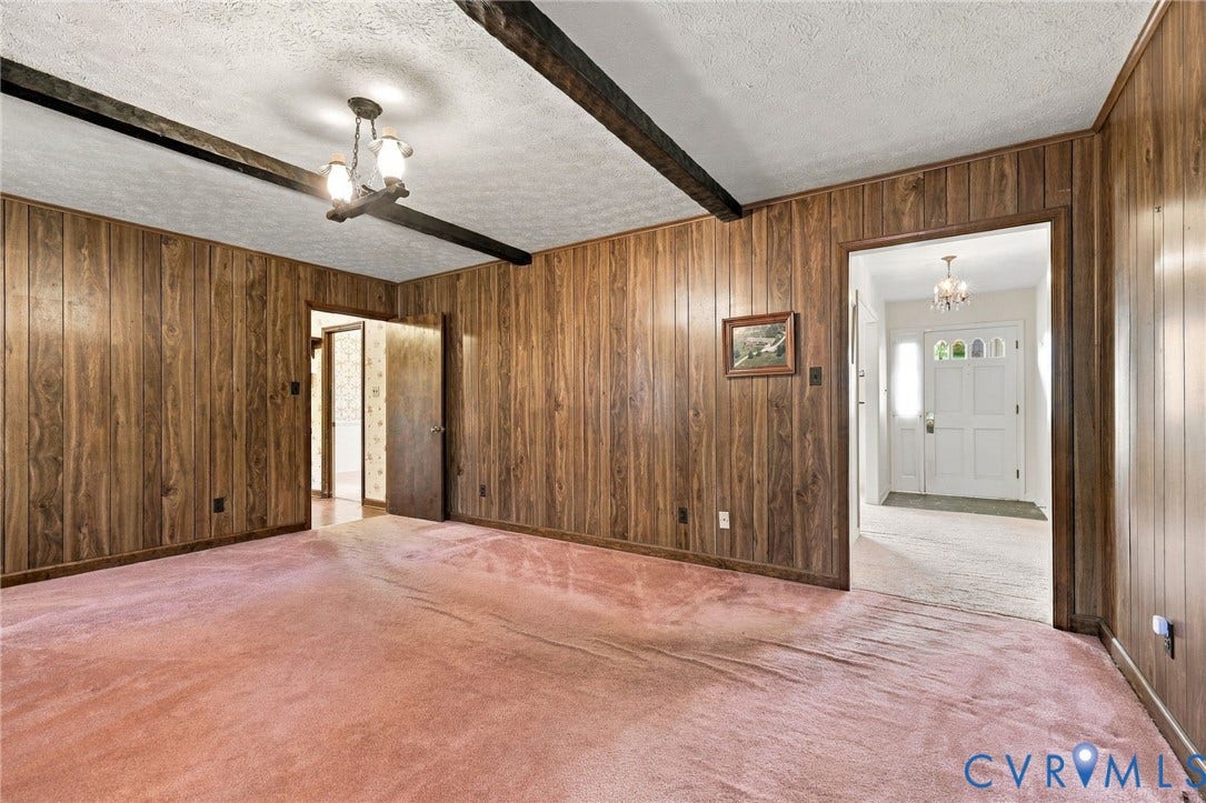 Family room off the front foyer