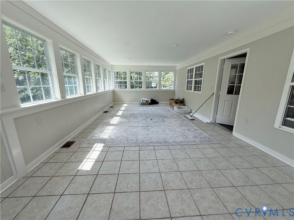 2091 Anderson Highway, Powhatan, VA 23139 Tiled flooring throughout with expansive window placements