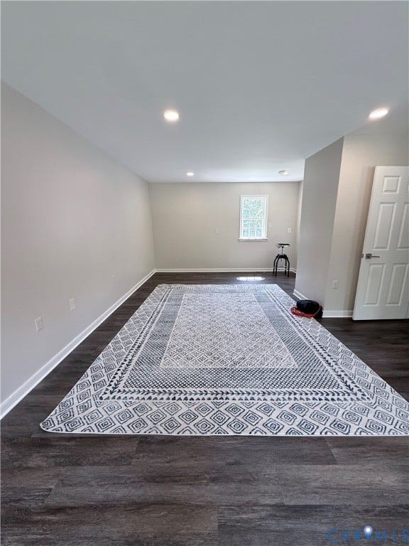 2091 Anderson Highway, Powhatan, VA 23139 Recessed ceiling lighting, wood-finish flooring, white trim, and a paneled interior door