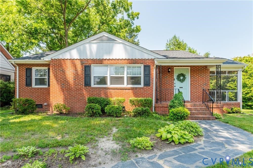 2304 Buckingham Avenue, Henrico, VA 23228 Brick exterior with gabled roofline and shutters