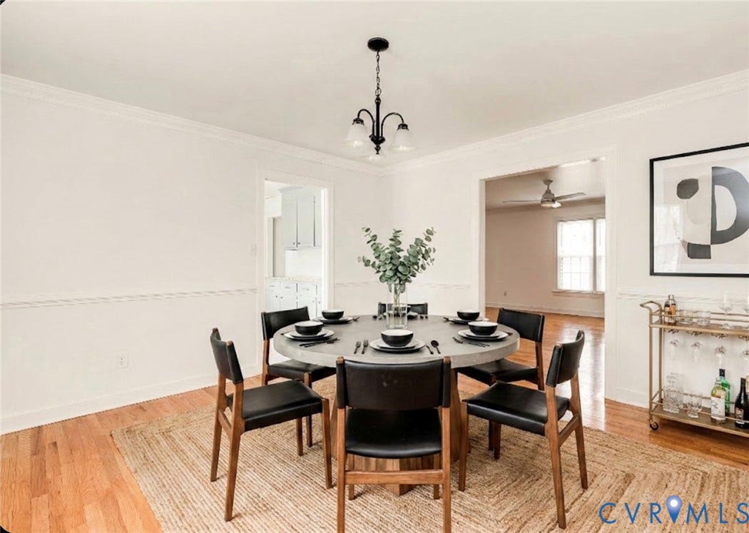 4013 Cresthill Road, Chester, VA 23831 Virtually staged