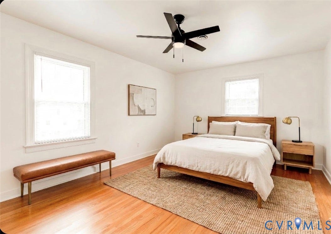 4013 Cresthill Road, Chester, VA 23831 Virtually staged / Bed 3