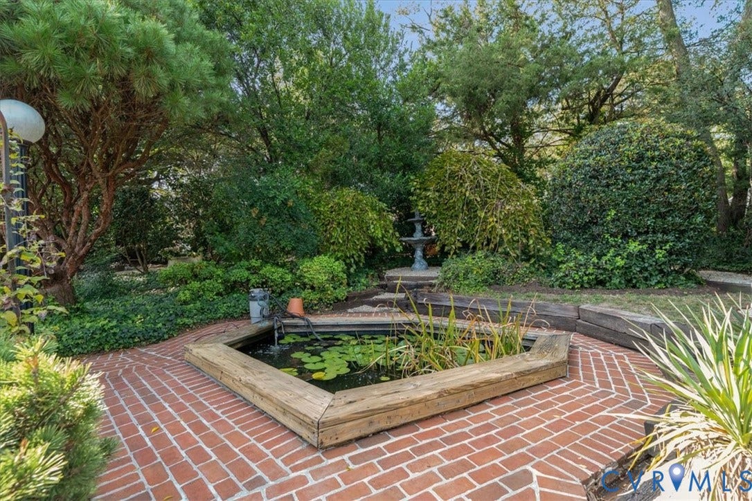your own private fish pond!