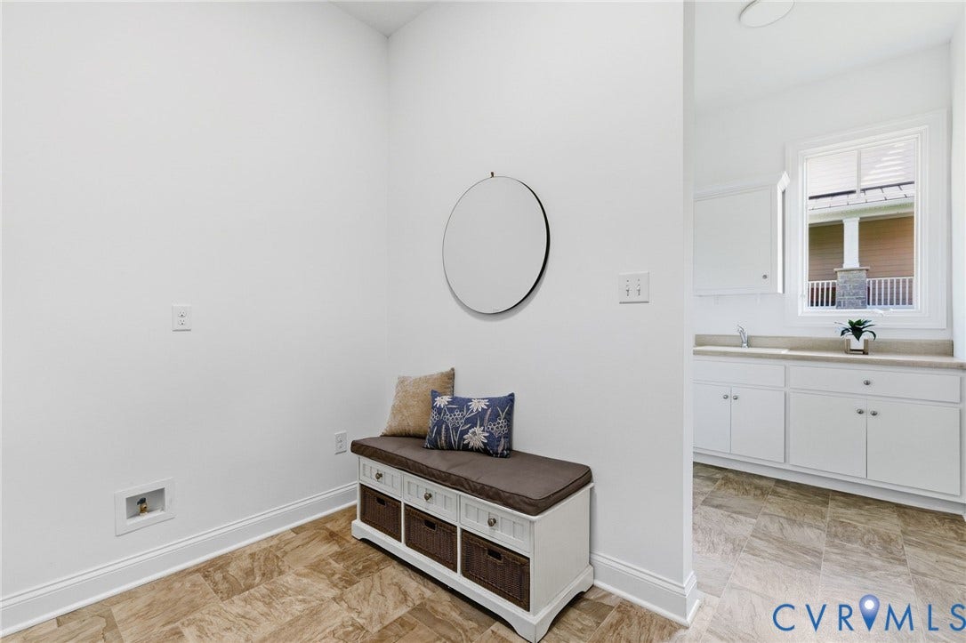 Mud Room off Garage