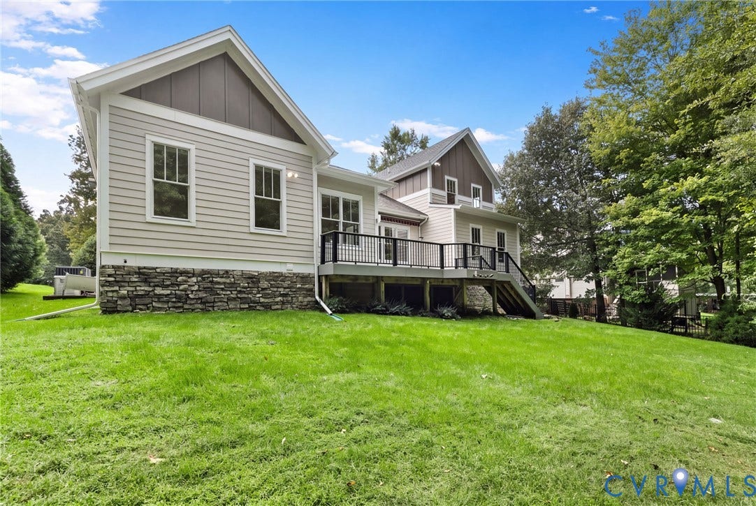 View of Rear Yard from Tree Line
