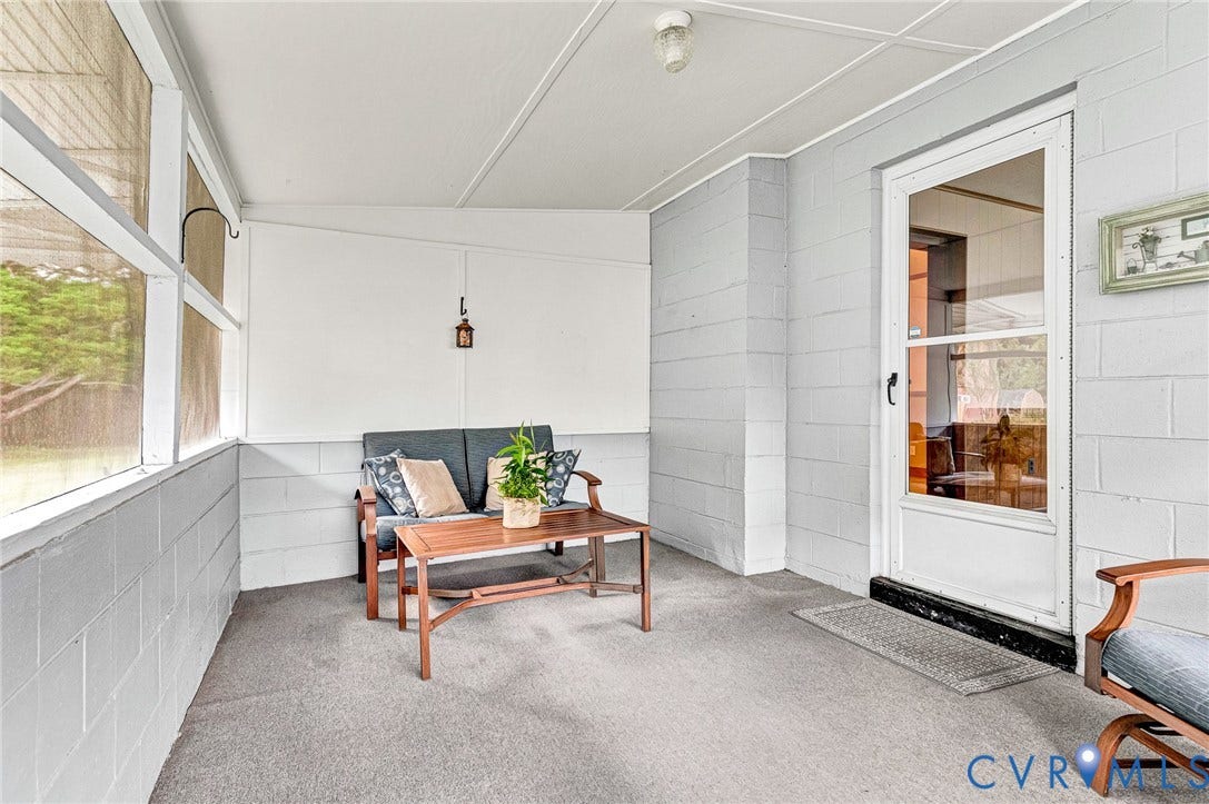 Imagine what this could be if you swap the light for a ceiling fan/light fixture.