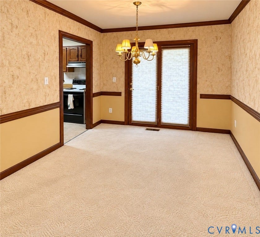 8636 Shadymist Drive, North Chesterfield, VA 23235 door leading to the deck
