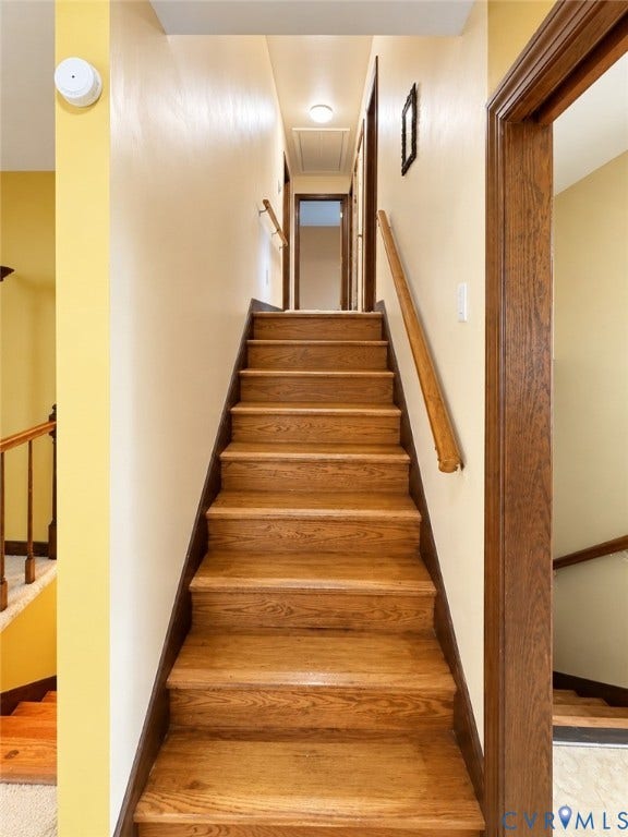 8636 Shadymist Drive, North Chesterfield, VA 23235 Stairs from level 2 to level 3