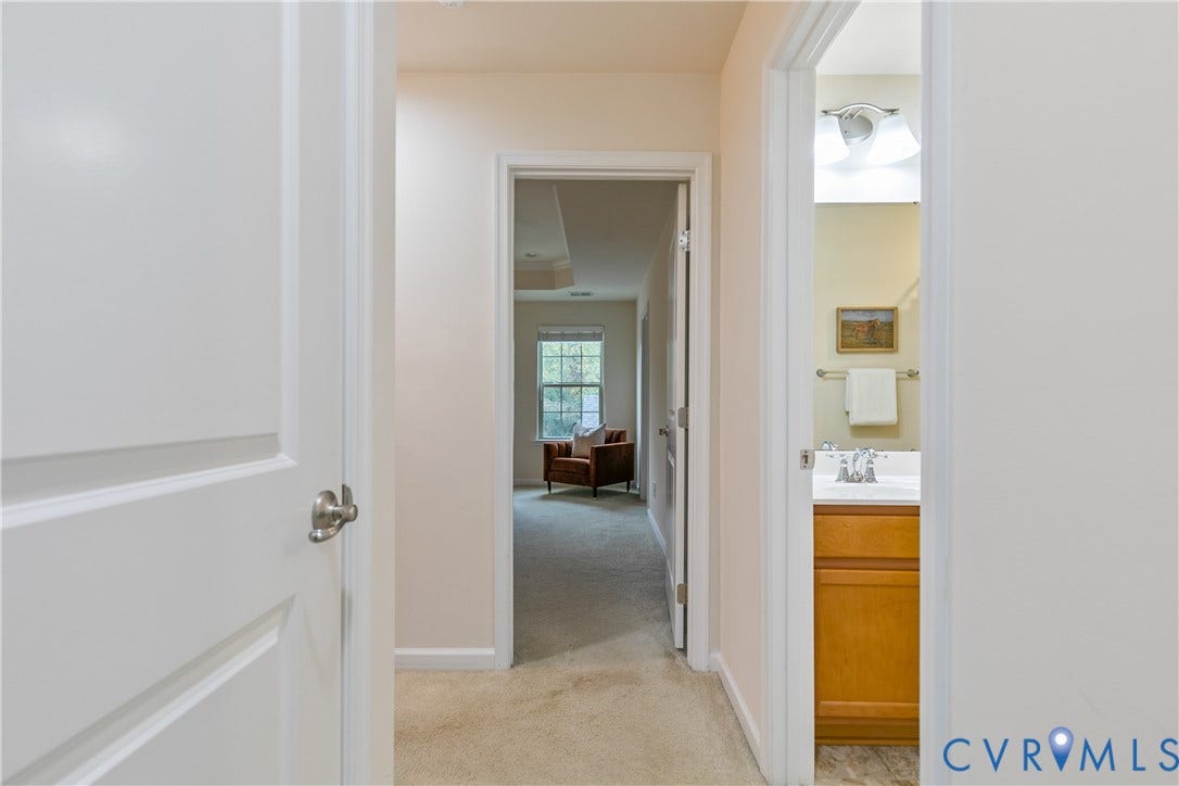 5524 Riverside Heights Way, Richmond, VA 23225 upstairs hallway