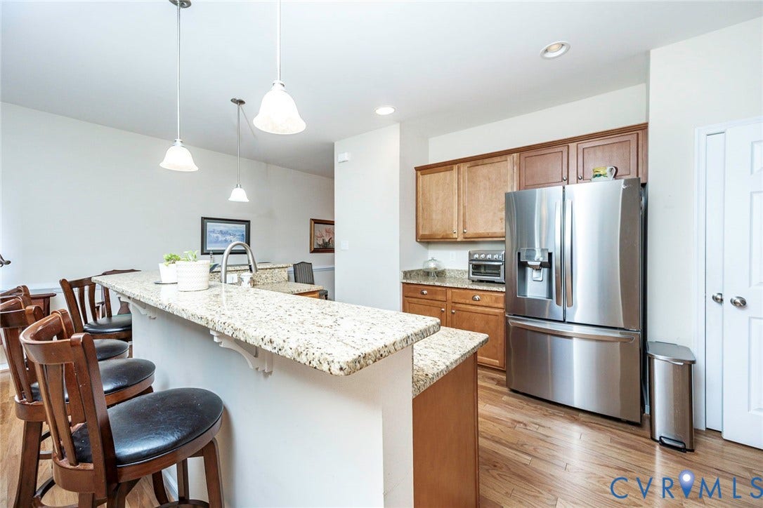 And stainless steel appliances