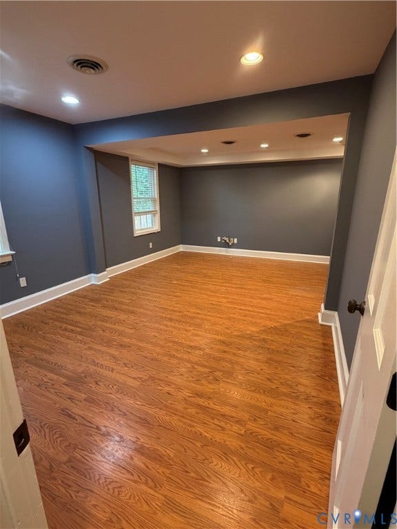 6323 Mallory Drive, Richmond, VA 23226 Recessed lighting, wood-finish flooring, and white trim