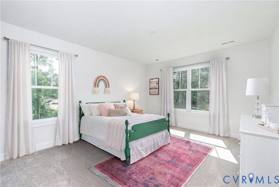 Home has been virtually staged.