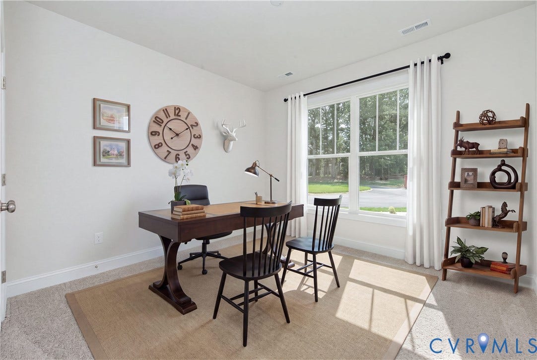 Home has been virtually staged.
