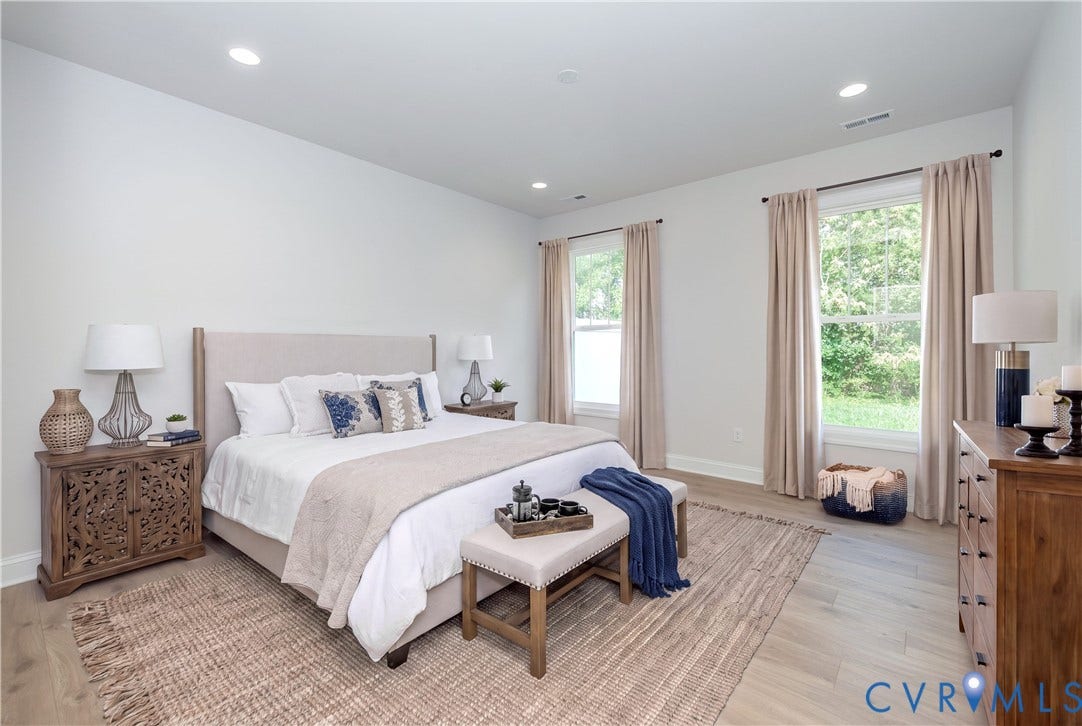 Home has been virtually staged.