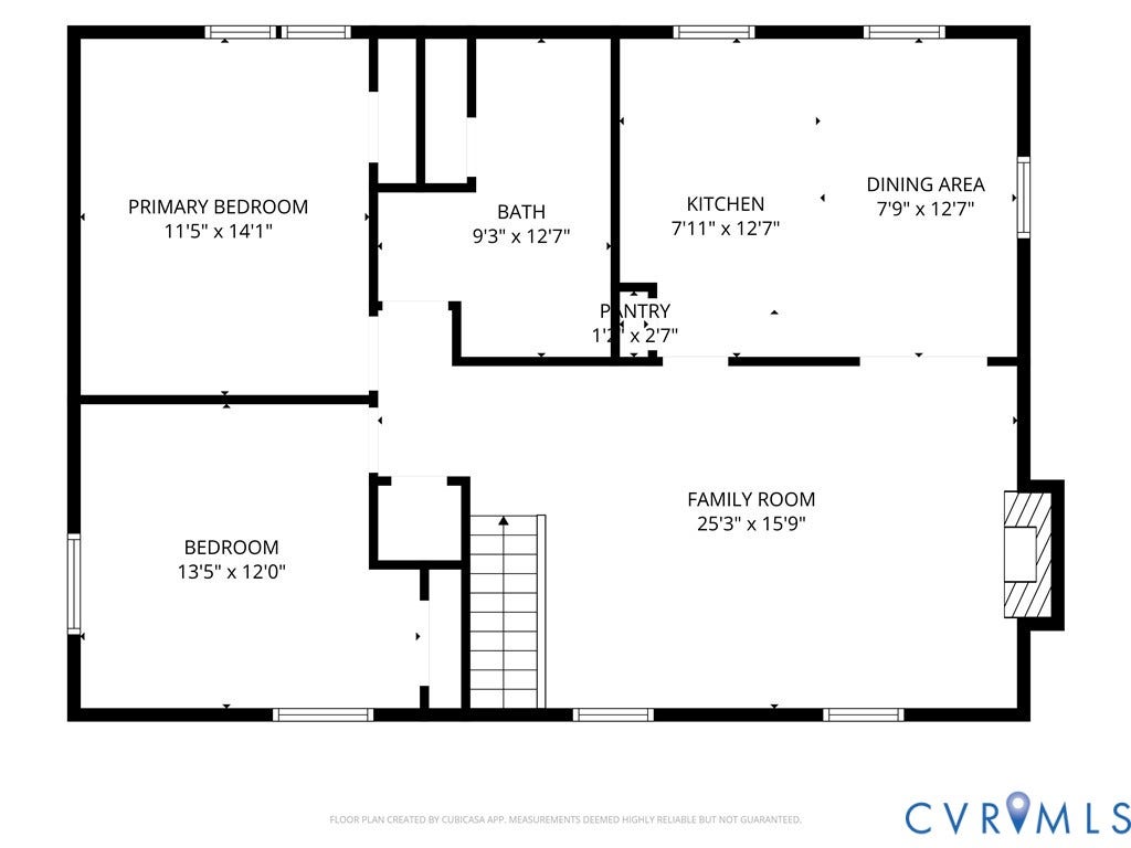 12308 Poplar Forest Drive, Tuckahoe Village, Henrico, VA 23238 Unit B Floor plan