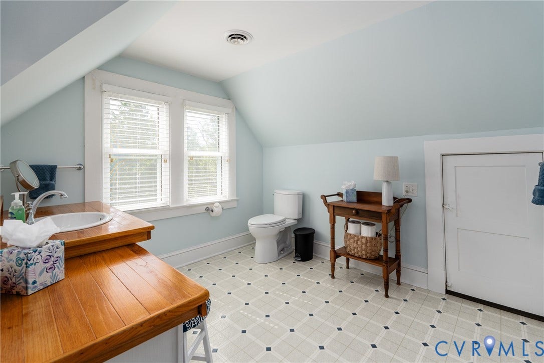 2164 Ocran Road, Ashley Cove, White Stone, VA 22578 Second level bathroom