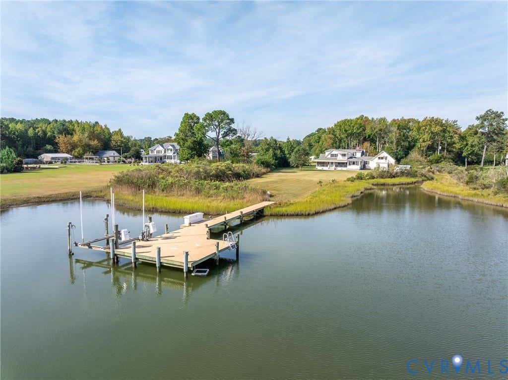 2164 Ocran Road, Ashley Cove, White Stone, VA 22578 Newly rebuilt pier with composite decking