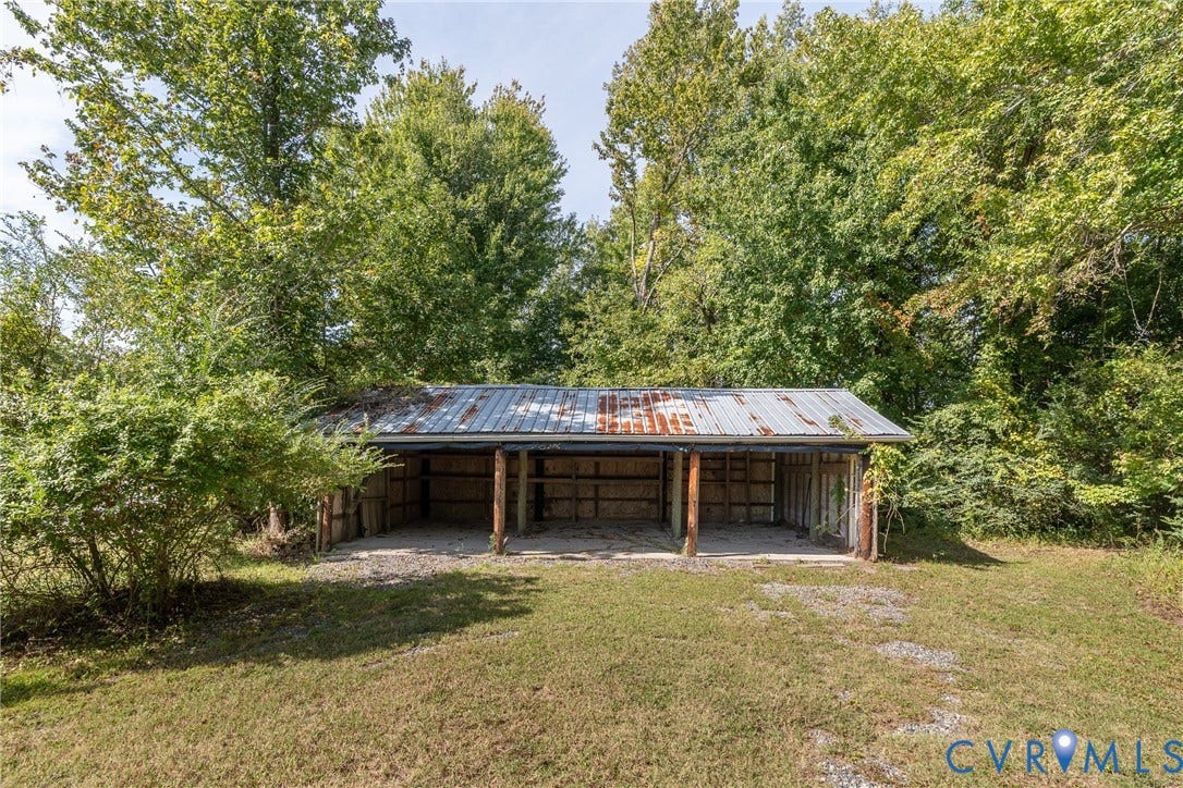 2164 Ocran Road, Ashley Cove, White Stone, VA 22578 Pole barn across the street