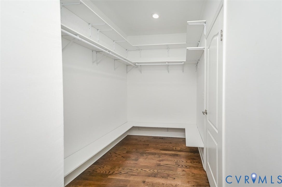 2686 Dogtown Road, Goochland, VA 23063 Huge walk-in closet accessed from both the bedroom and the bathroom.