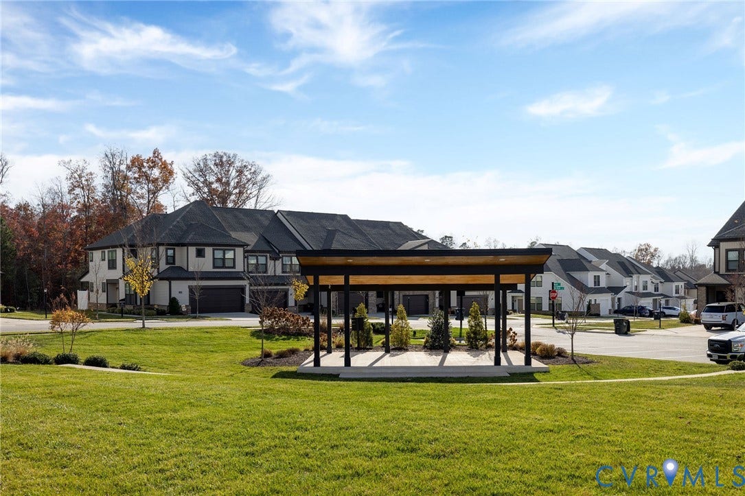 3625 Rainy Day Drive, Midlothian, Midlothian, VA 23112 Communties covered patio with walkways