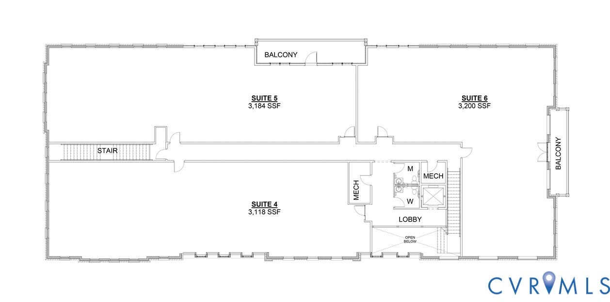 2412 Dovercourt - Unit 4 Drive, Richmond, VA 23113 Floor plan