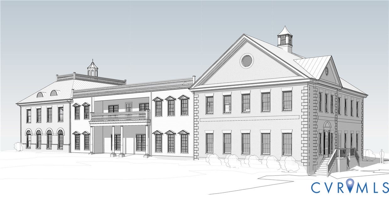 2412 Dovercourt - Unit 4 Drive, Richmond, VA 23113 Architectural Rendering. Illustrating the property's exterior design and structural elements