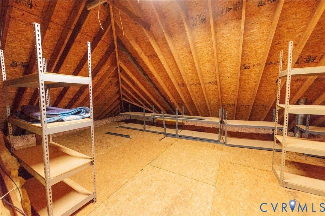 2561 Glenridge Court, Glenbrooke, Powhatan, VA 23139 Walk Up Attic