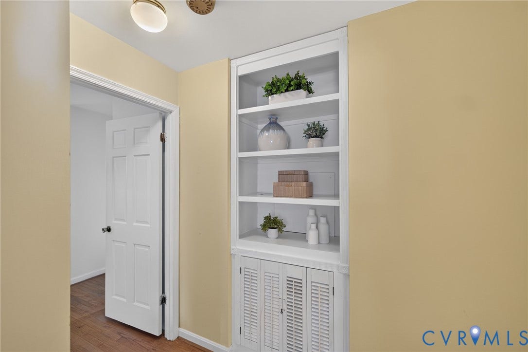 Upstairs hall built-ins