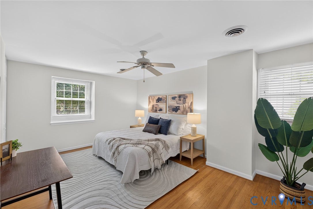 Primary with 2 closets & ensuite