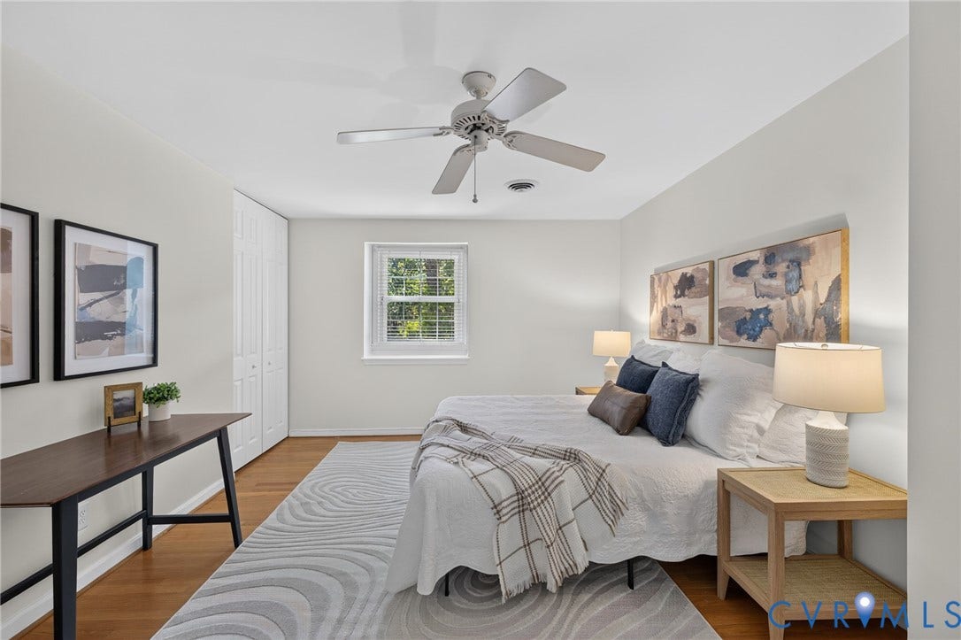 Primary with 2 closets & ensuite